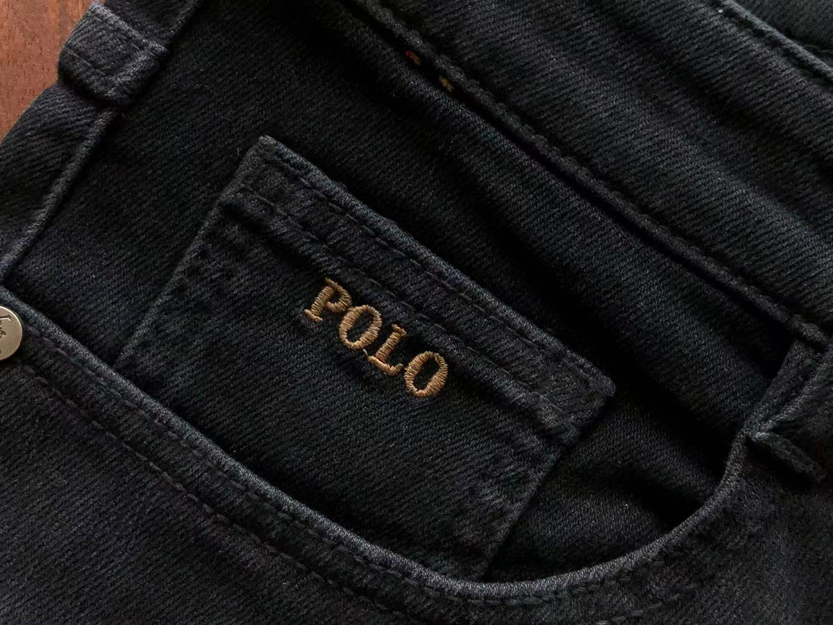 Pants Jeans Black Casual RL