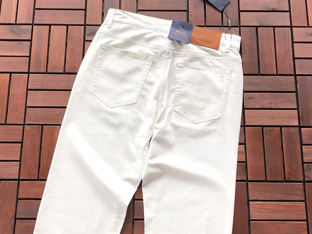 Pants Jeans White RL
