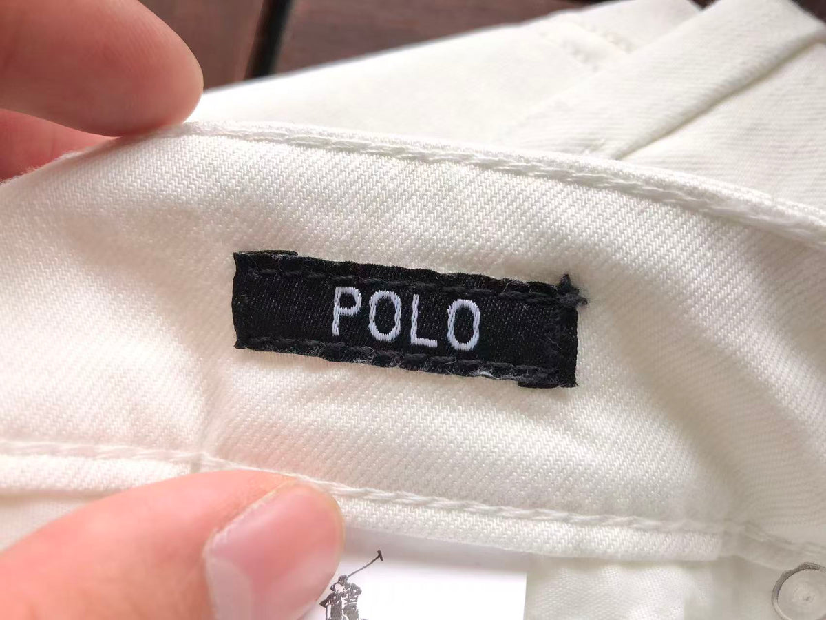 Pants Jeans White RL