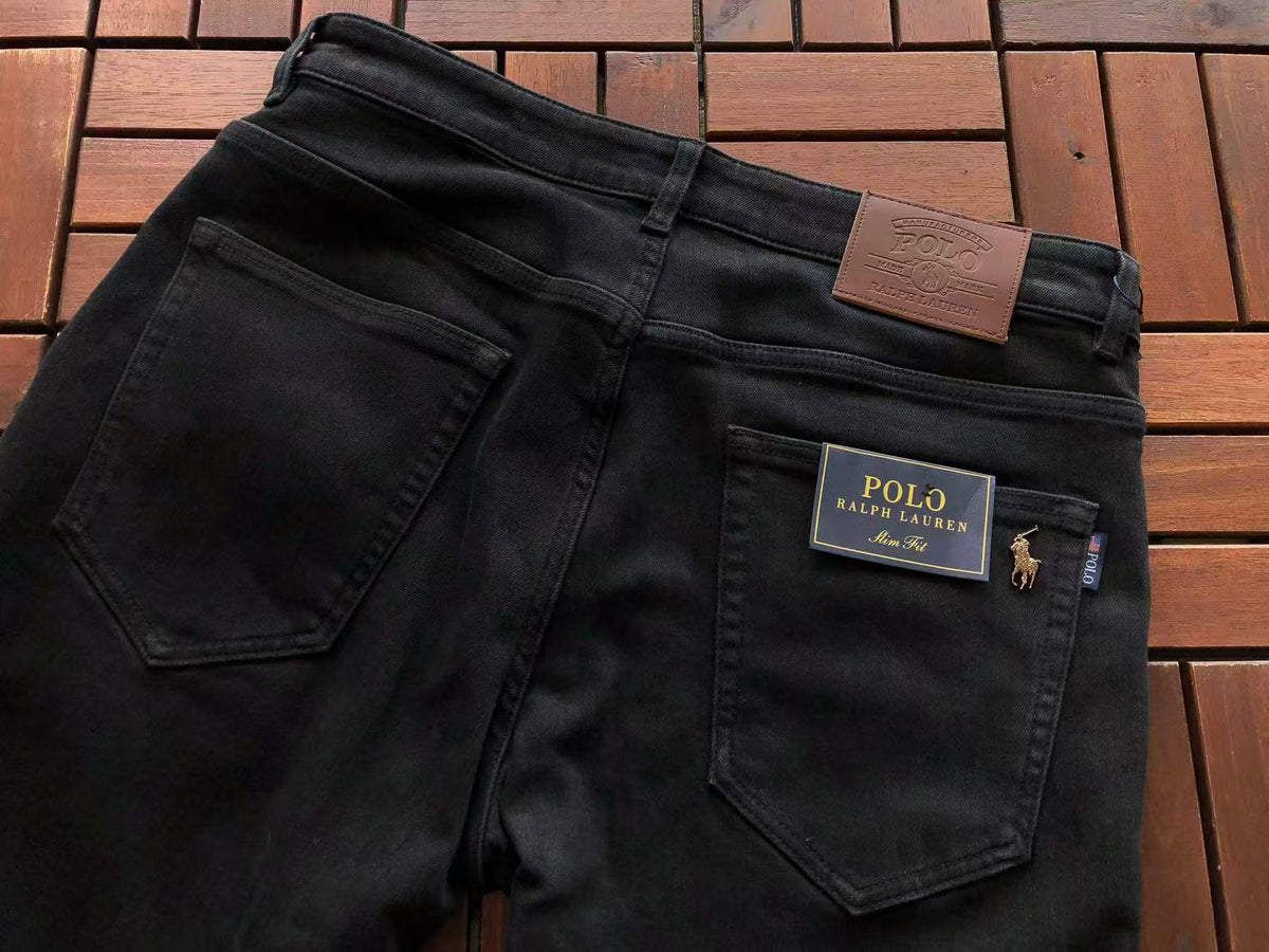 Pants Jeans Black Casual RL
