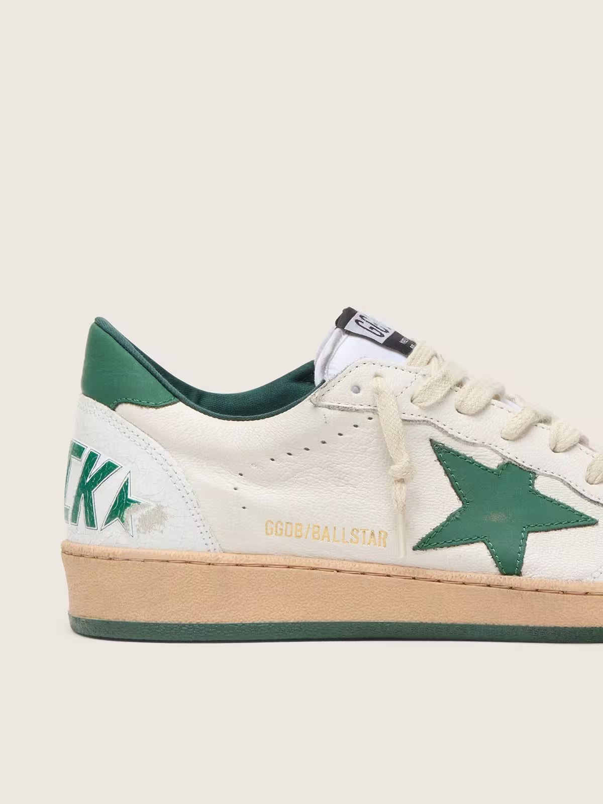 GGD Men's Ball Star Wishes in white nappa leather