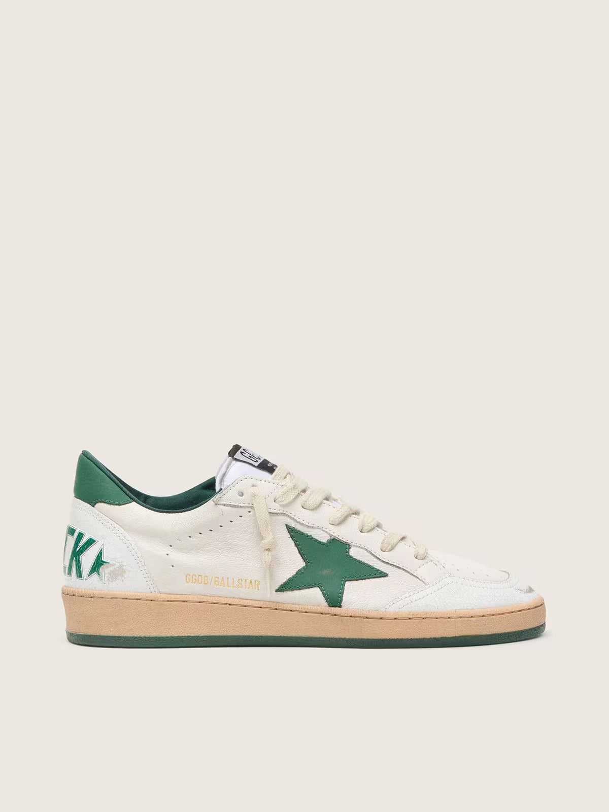 GGD Men's Ball Star Wishes in white nappa leather