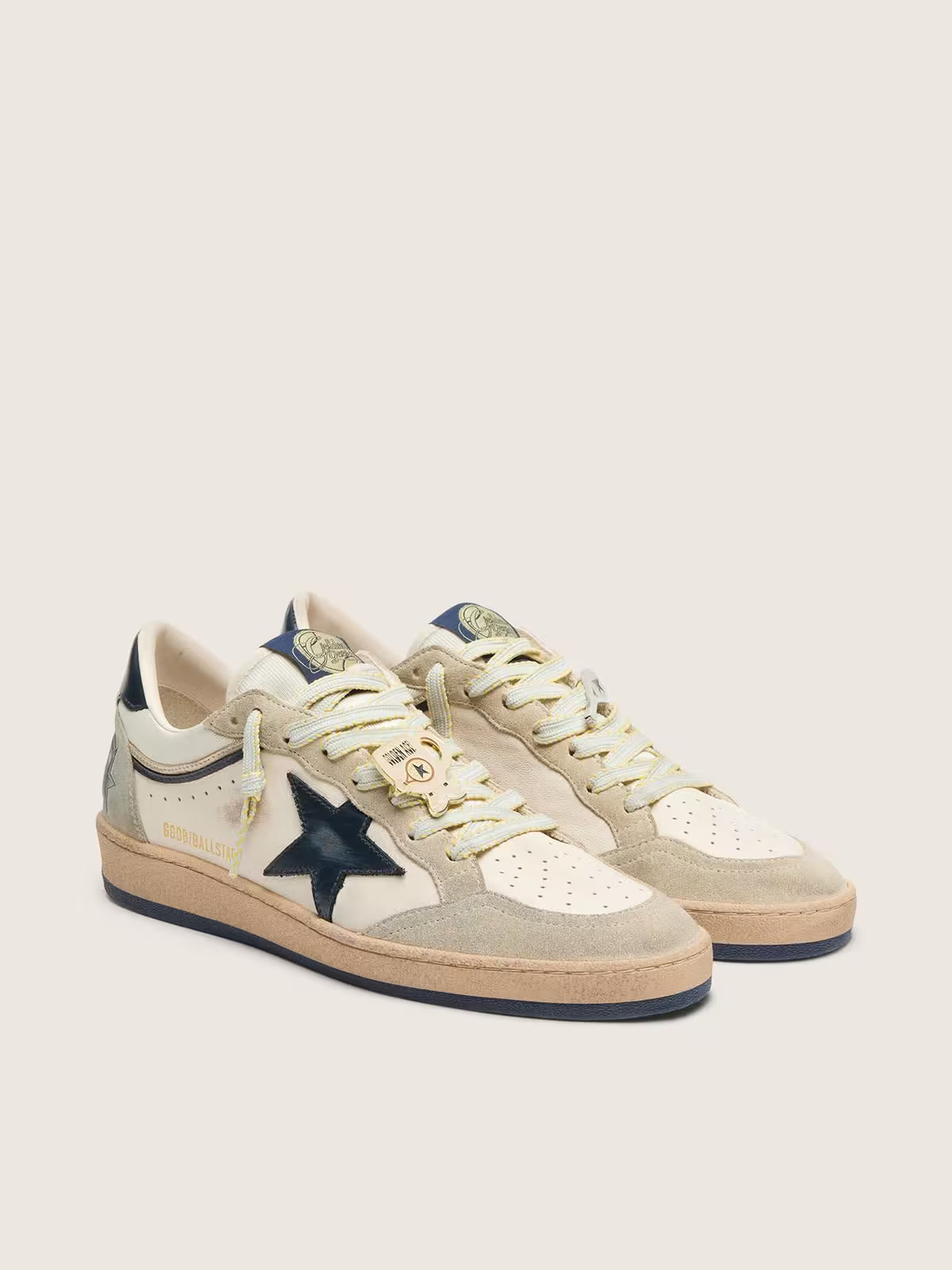 GGD Men’s Ball Star LTD in white leather