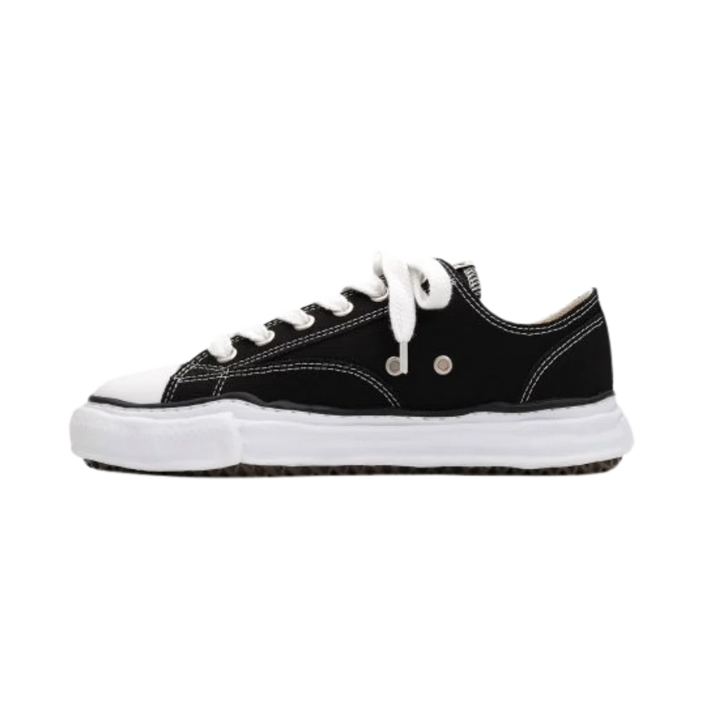 Maison Mihara Yasuhiro Peterson OG Sole Canvas Low Black