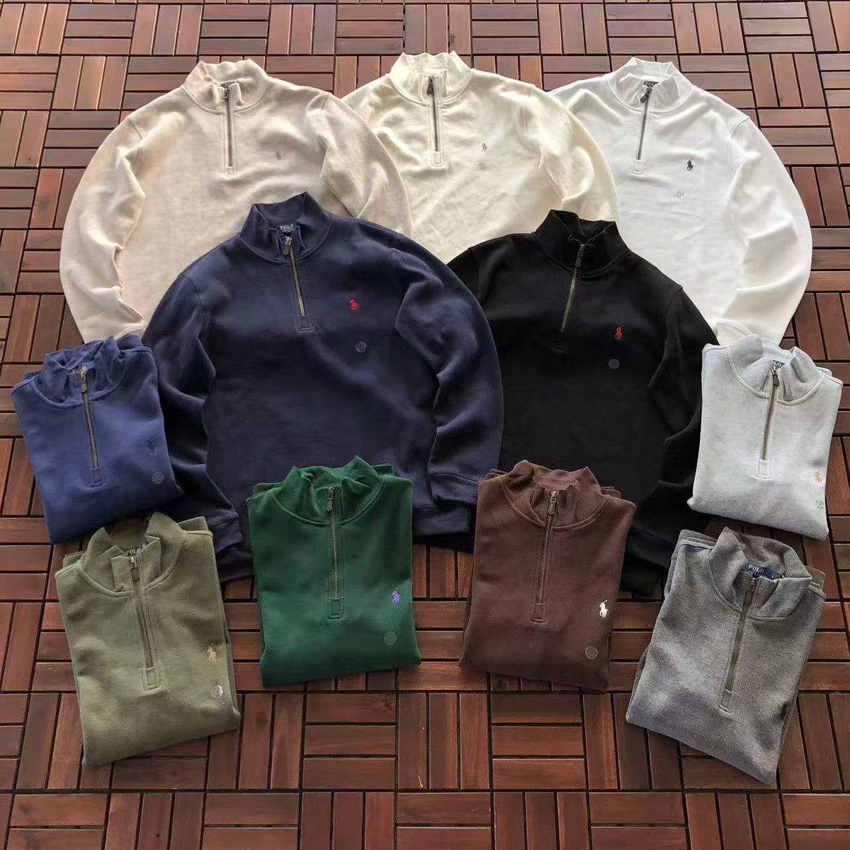 Quarter Ziper Casual RL