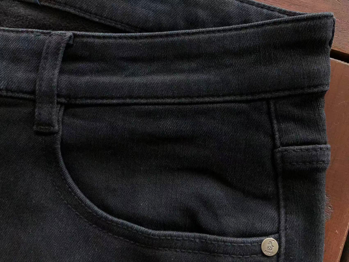 Pants Jeans Black Casual RL
